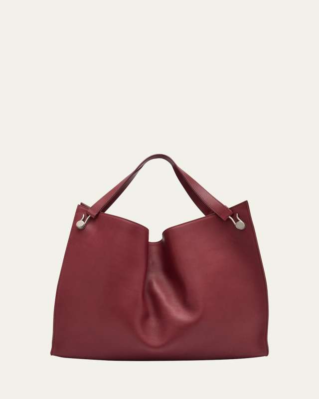 Alexia Tote in Saddle Leather